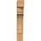 Ekena Millwork Merced Block Smooth Bracket, Western Red Cedar, 3 1/2"W x 14"D x 22"H BKT04X14X22MRC05SWR - alternate 3